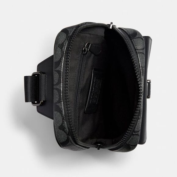 NWT Coach Outlet Track Pack In Signature Canvas - Picture 3 of 5